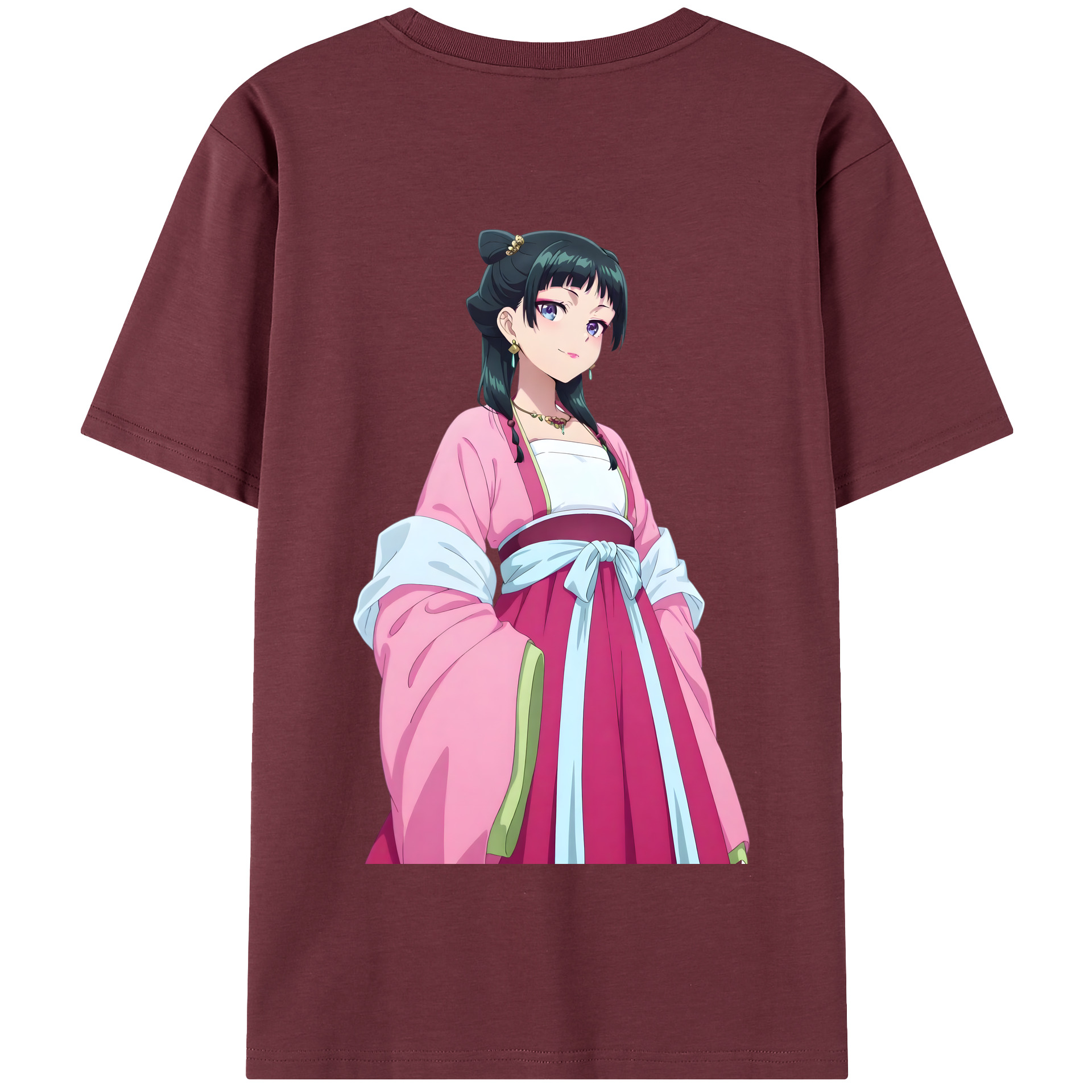 （画像用） 薬屋のひとりごと The Apothecary Diaries 綿100％半袖Tシャツ（背面プリント）